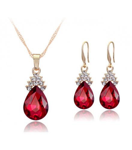 SET422 - Diamond drop ornaments crystal